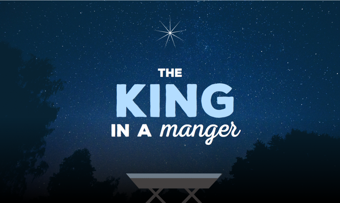 The King in a Manger