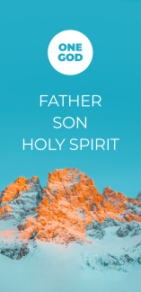 Father, Son, Holy Spirit banner